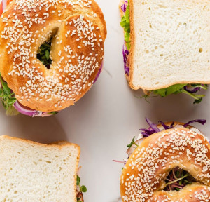 Sandwich bread and bagel mixes